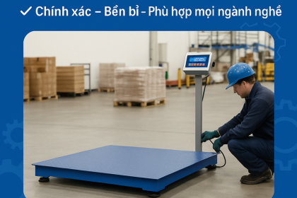 Cân Sàn Điện Tử Tại Đà Nẵng – Giải Pháp Cân Chính Xác, Bền Bỉ Cho Doanh Nghiệp