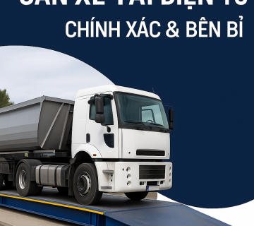 Giải pháp cân xe điện tử thông minh cho doanh nghiệp hiện đại
